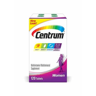 Imagem de Suplemento Multivitamínico Centrum para mulheres 120 comprimidos-Unissex