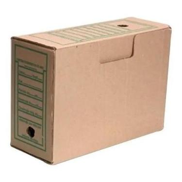 Imagem de Arquivo Morto Papelão Escritório Kraft Ofício 10 Unidades - Congratula