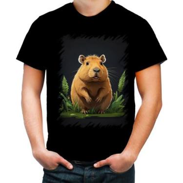 Imagem de Camiseta Colorida Capivara do Bem Animalzinho 6 - Kasubeck Store®, Bab