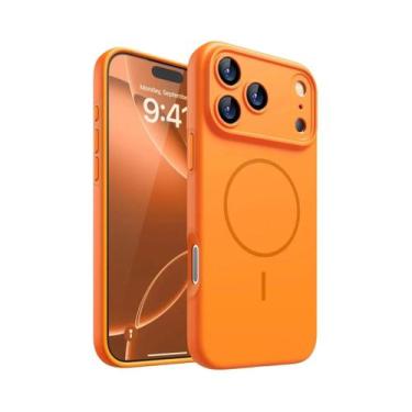 Imagem de Capa Magnética De Silicone Macia Para iPhone 17 pro Max 16 15 14 13 12