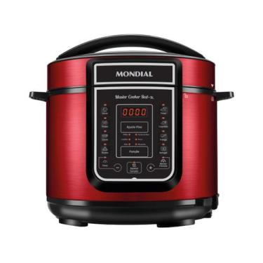 Imagem de Panela De Pressão Elétrica Master Pe-39 220v-vermelho/inox - Mondial, 