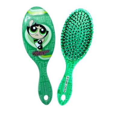Imagem de Escova De Cabelo Meninas Super Poderosas Docinho Marco Boni, Verde