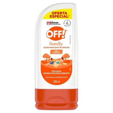 Imagem de REPELENTE OFF LOCAO FAMILY 200ML - Proteção Eficaz Contra Mosquitos