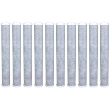 Imagem de Refil Filtro Carvão Ativado 20 Polegadas X 2 1/2 10 Peças Azul - Royal