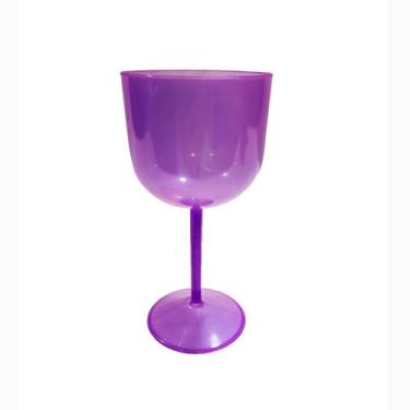 Imagem de Taça de Gin 580ml Kit 10 unidades, 7kg, Roxo
