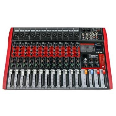 Imagem de Mesa de Som Soundvoice 12 Canais Rubi MR122 C/ Efeito