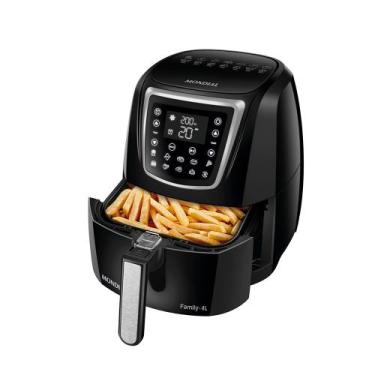 Imagem de Fritadeira Sem Óleo Air Fryer 4 Litros AFN40DI Mondial 220V Preto, Pre