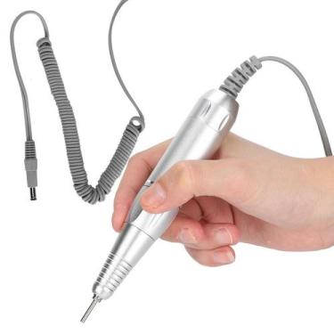 Imagem de Broca Elétrica para Unhas CYSFETENA 35000RPM Cabo de Alumínio 12V