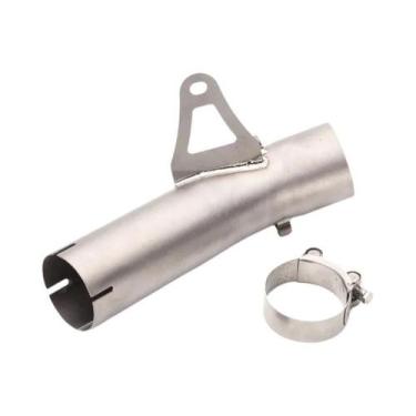 Imagem de Tubo de escape de aço inoxidável Middle Link, silencioso modificado pa