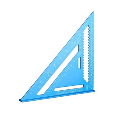 Imagem de Régua Triangular Métrica De Alta Precisão Em Liga De Alumínio, Ferrame