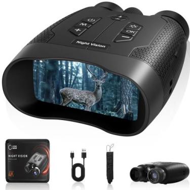 Imagem de Binóculos VISIOGEAR 4K Visão Noturna com Realce de Cor por IA