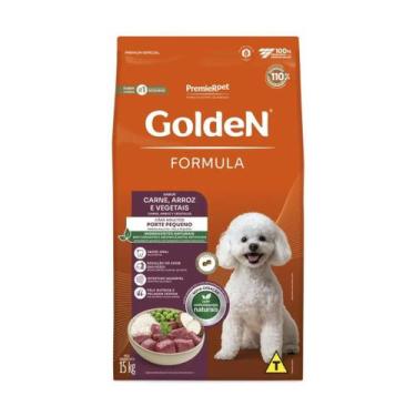 Imagem de GoldeN Formula Cães Adultos Porte Pequeno Carne & Arroz 15 kg - PREMIE