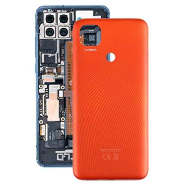 Imagem de HONGYAN Peças de substituição de telefone celular Tampa traseira da bateria original para Xiaomi Redmi 9C / Redmi 9c NFC/Redmi 9 / m2006c3mg, M2006C3mng, M2006C3MII, M2004C3MI Acessórios telefônico
