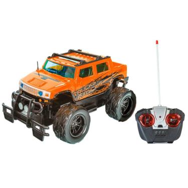 Imagem de Carrinho de Controle Remoto - Trucks Radicais - Laranja - Unik Toys
