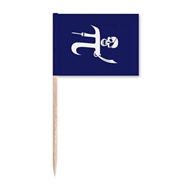 Imagem de Face Pi, arma matemática, palito, bandeiras, marcador, decoração de festa