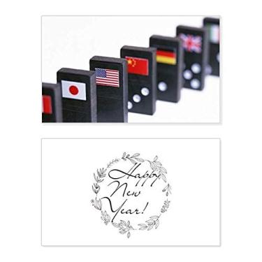 Imagem de Pai Gow Bandeira de Dados Jogos Ano Novo Festival Cartão de Felicitações Bless Mensagem Presente