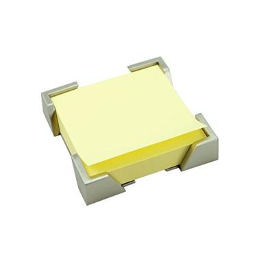 Imagem de ArtsOnDesk – Dispensador moderno para notas de arte St209 em aço inoxidável com acabamento acetinado para mesa de trabalho