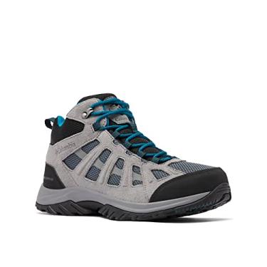Imagem de Columbia Tênis de caminhada masculino Redmond II Mid impermeável, Grafite/preto, 43