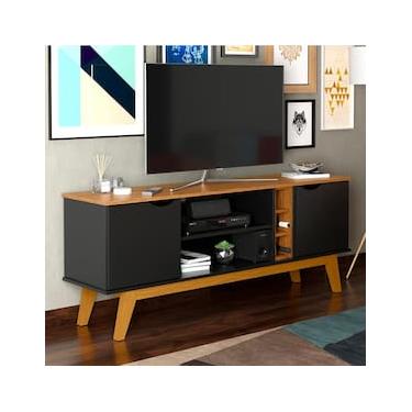 Imagem de Rack Patrimar Marselha com 160 cm de Largura, Ideal para TV de até 50"