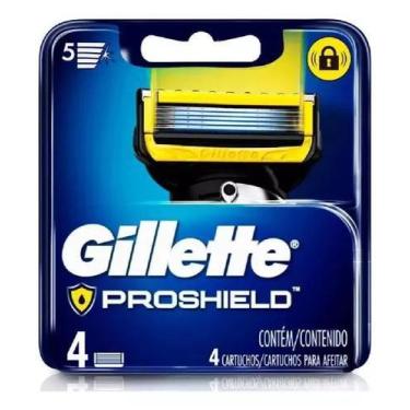 Imagem de Gillette Fusion Proshield Com 4 Cartuchos - Gillete