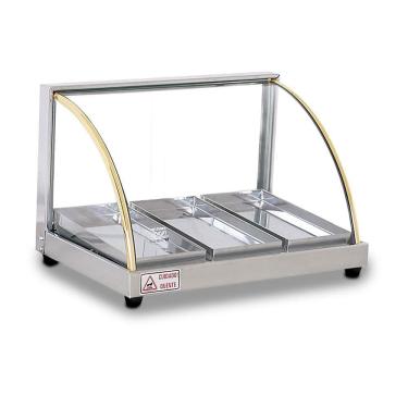 Imagem de Estufa para Salgados Lanchonete Padaria com 3 Bandejas Linha W - Titã