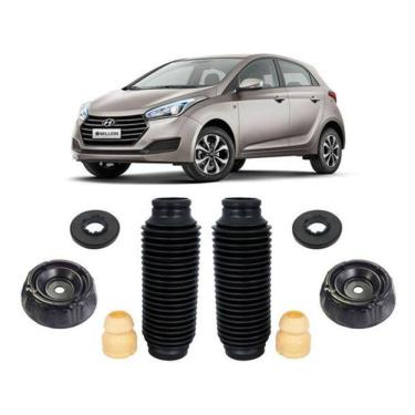 Imagem de Kit Batente Suspensão Dianteira Hyundai Hb20 2016 2017 2018
