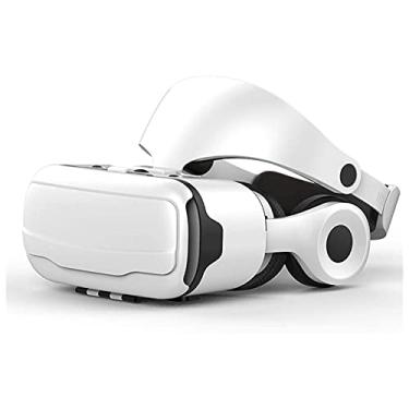 Imagem de Virtual Reality VR Headset Virtual Reality Headset 3D Glasses, Anti-Blue-Light Lenses, Stereo Headset, Ergonomic Design, for All Smartphones with Length Below 6.0 inch//103