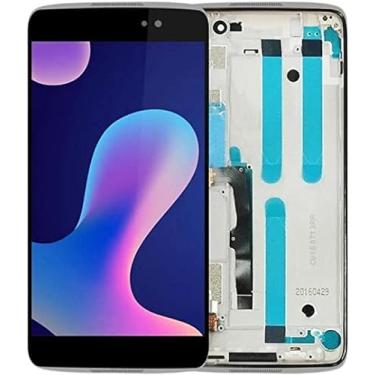 Imagem de SHOWGOOD 13.2 cm para Alcatel One Touch Idol 4 OT6055 OT 6055 6055B 6055H 6055I 6055K Display LCD com montagem de digitalizador de tela sensível ao toque (preto sem moldura)