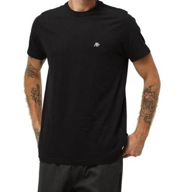 Imagem de Camiseta Masculina Aeropostale MC A87 Preta - 8790-Masculino