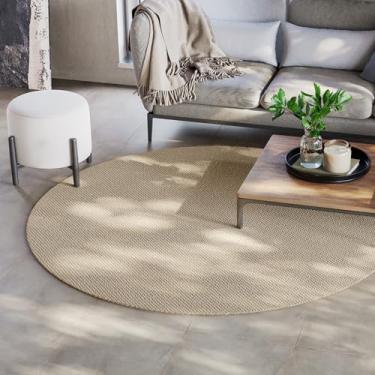 Imagem de Tapete de Sisal Natural Comfort Granizo Redondo 2,00
