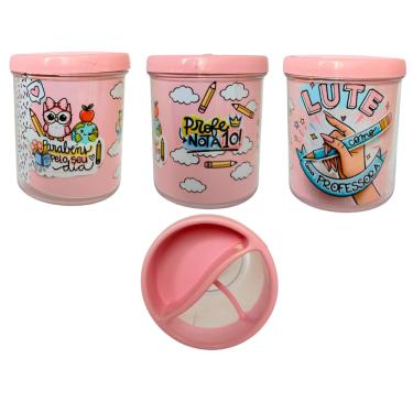 Imagem de Organizador Porta Lápis Divisória Acrílico Professores UN