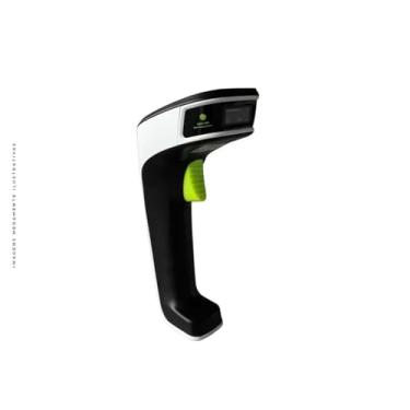 Imagem de Leitor de Código de Barras C3Tech Sem Fio 2.4GHz LB-W300BK, CCD, Ergonômico, WI-FI, 1D