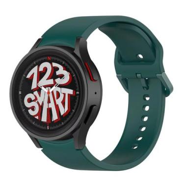 Imagem de Pulseira de Silicone Exclusiva para Galaxy Watch 5 Watch5 Pro Watch 4 