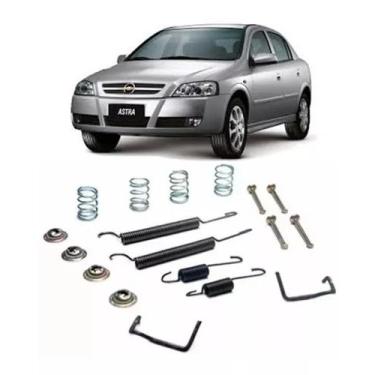 Imagem de Kit Mola Sapata Freio Astra 99 E D Vectra 2 Rodas - TEMPARTS