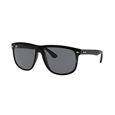 Imagem de Óculos de Sol Ray-Ban Boyfriend 0RB4147 601/87 Tam 60 / Preto - Lentes Cinza Escuro