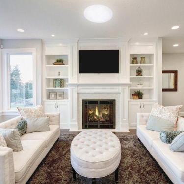 Imagem de Kit Plafon Redondo Taschibra Jurerê 25cm Vidro Fosco com Lâmpada