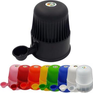 Imagem de Bebedouro Vida Mansa - Plástico PVC 2L, Preto