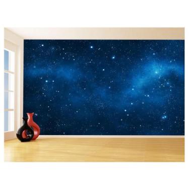 Imagem de Papel De Parede 3D Espaço Estrelas Galáxia 3,5M Nsp122 - Você Decora