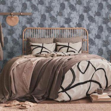 Imagem de Papel de Parede House of Turnowsky Floral Preto 389052 - AS CREATION