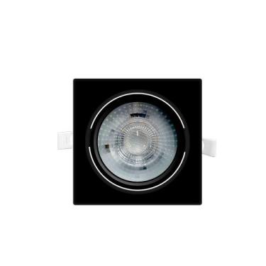 Imagem de Kit 2 Spot Embutir Quadrado Alltop LED PAR30 10W 45º Preto - TASCHIBRA