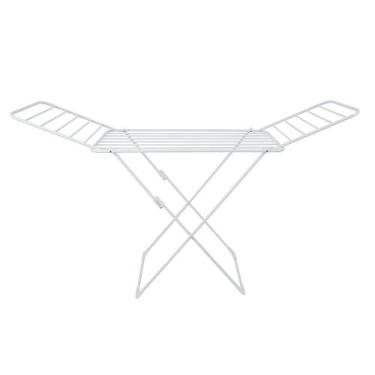 Imagem de Varal De Chão Com Abas Sekafácil Pintura Eletrostática Branca - Seka F