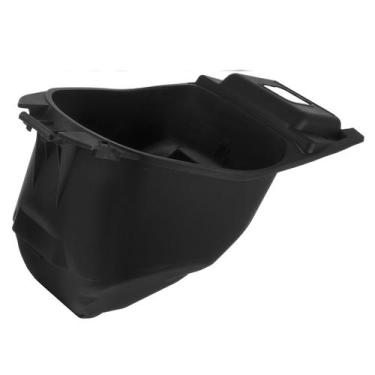 Imagem de Porta Capacete Para Biz 100 1998 a 2004 Cromo Forte, PRETO, Único