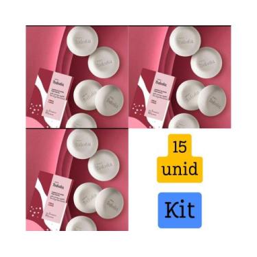 Imagem de Kit 3 caixas de sabonete Cereja e Avelã  - Total 15 unidades - Mais ve