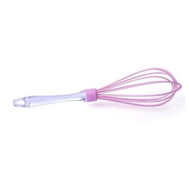Imagem de Kit 2 Batedor Ovos Bolo Clara Fuê Foet Profissional Silicone 29 Cm - P