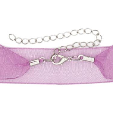 Imagem de Colar de cordão de poliéster Bella Artiste Blue Moon 45,7 cm, 1/pacote, roxo