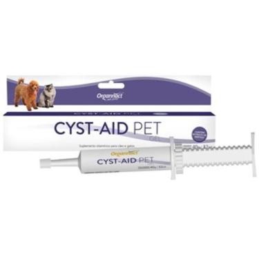 Imagem de Suplemento vitamínico cyst-aid pet gel 35g - organnact