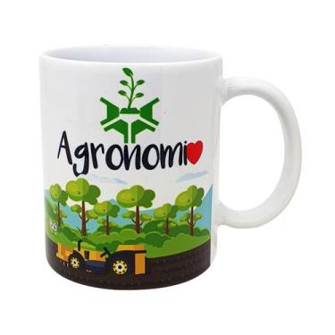 Imagem de Caneca Branca Mimo Profissão Carreira Agronomia Agrônomo - GMH Prod. S