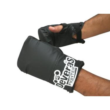 Imagem de Luva Bate Saco Para treino de boxe Deveras, Preto, G