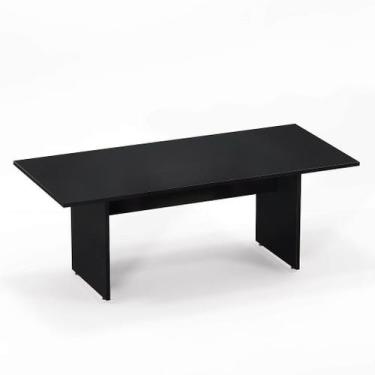 Imagem de Mesa Reunião Pé Painel P25 Pandin 2,6 M Preto