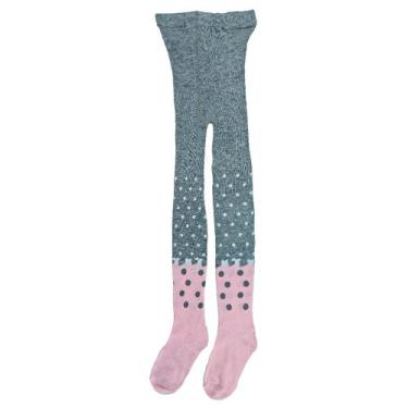 Imagem de Meia Calça Infantil Menina Com Estampa Grossa Inverno para Frio confor